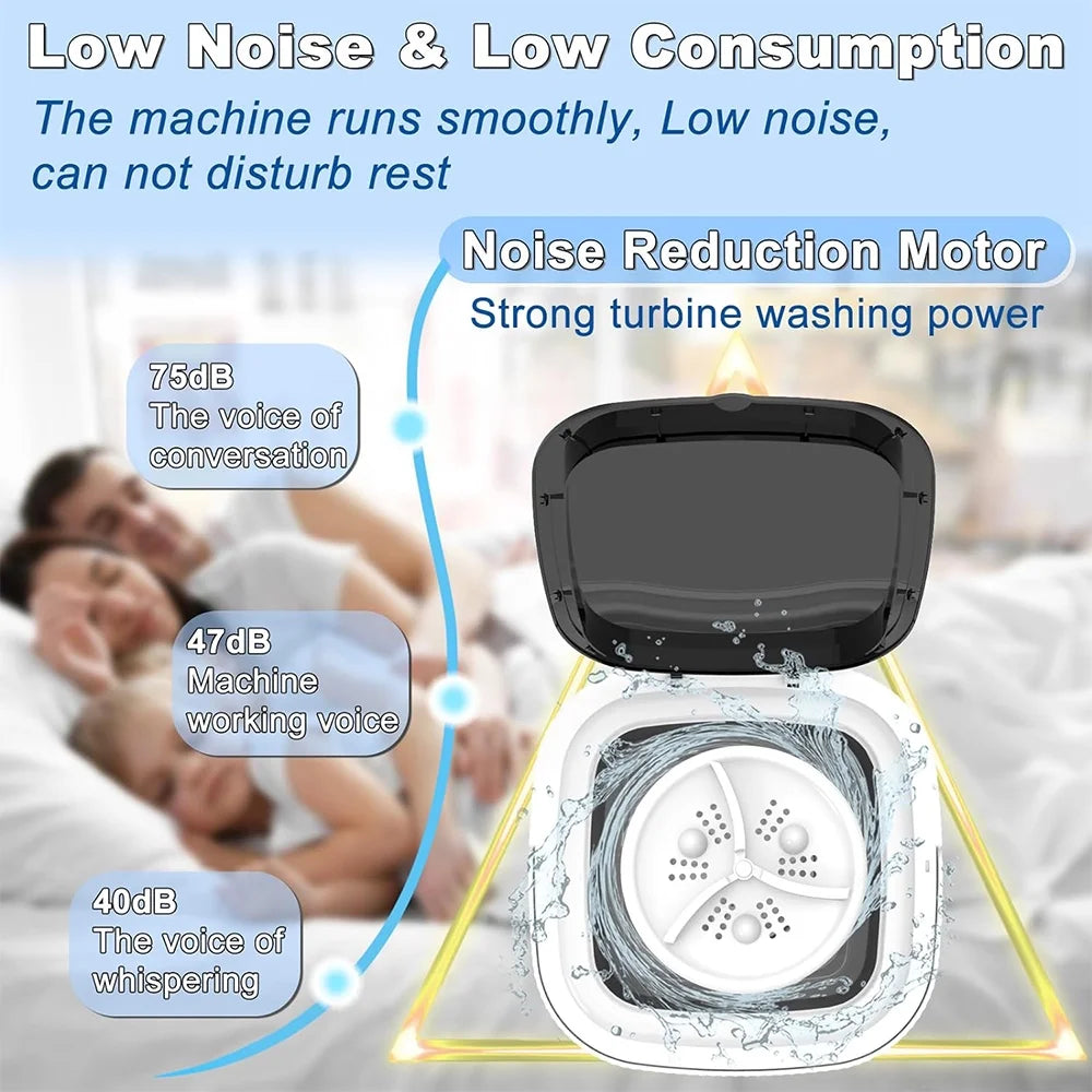 10L Foldable Portable Washing Machine X873453