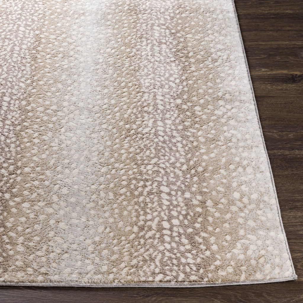 Camel Light Gray Trellis Area Rug 9' x 12'3" G213