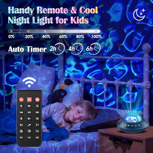Crystal Light Projector 216 Modes Mood Lighting L5030