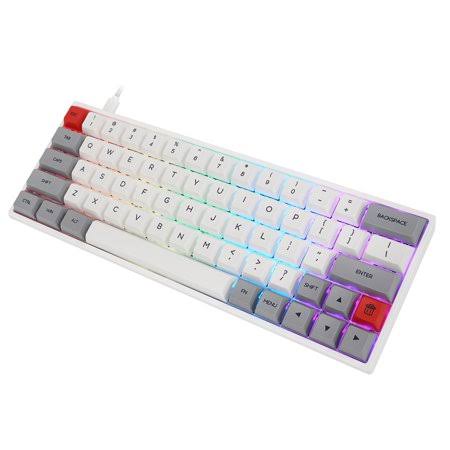 64 Keys RGB Hotswappable Mechanical Gaming Keyboard M107