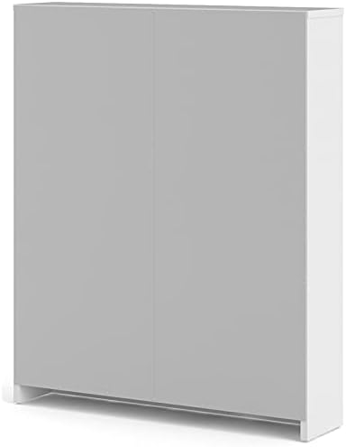 White 2 Drawer Shoe Cabinet Q6615