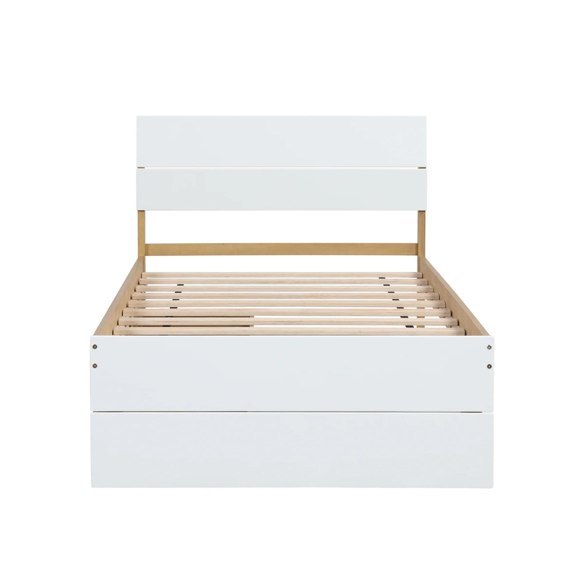 Twin Bed Frame with 2 Drawers P848049