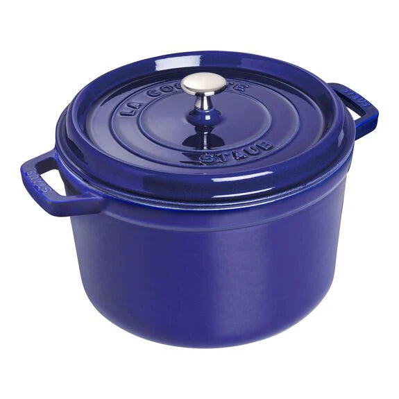 5 Qt. Cast Iron Tall Dutch Oven in Dark Blue X65647