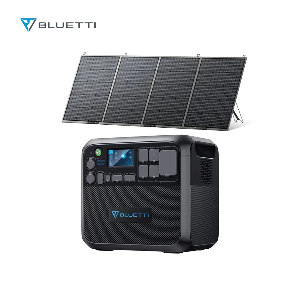 Portable Power Station 2048Wh Solar Generator 2200W AC Output U5453
