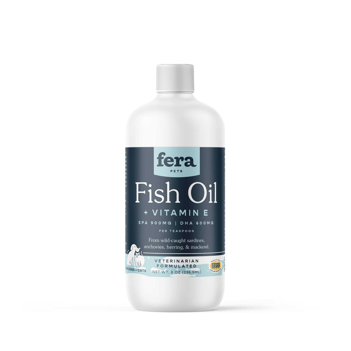 Fish Oil + Vitamin E Supplement for Dog & Cat A119832