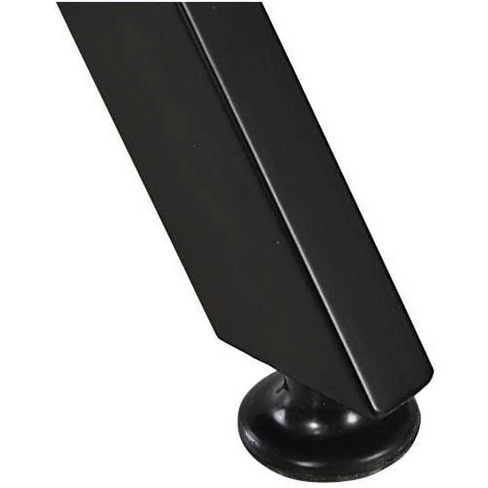 55 Inch Black Gaming Desk with Monitor Stand K446761