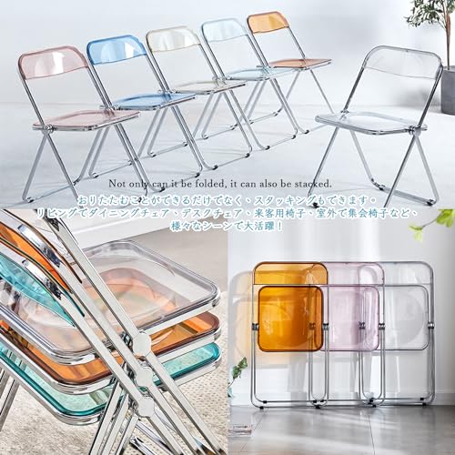 Transparent Acrylic Folding Chair L24095