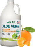 Orange Tangerine Flavored Aloe Vera Drinkable Gel 64 fl oz D4371