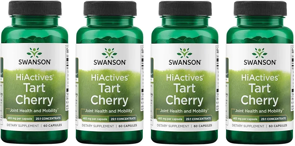Tart Cherry 465mg 60 Capsules 4 Pack V199639
