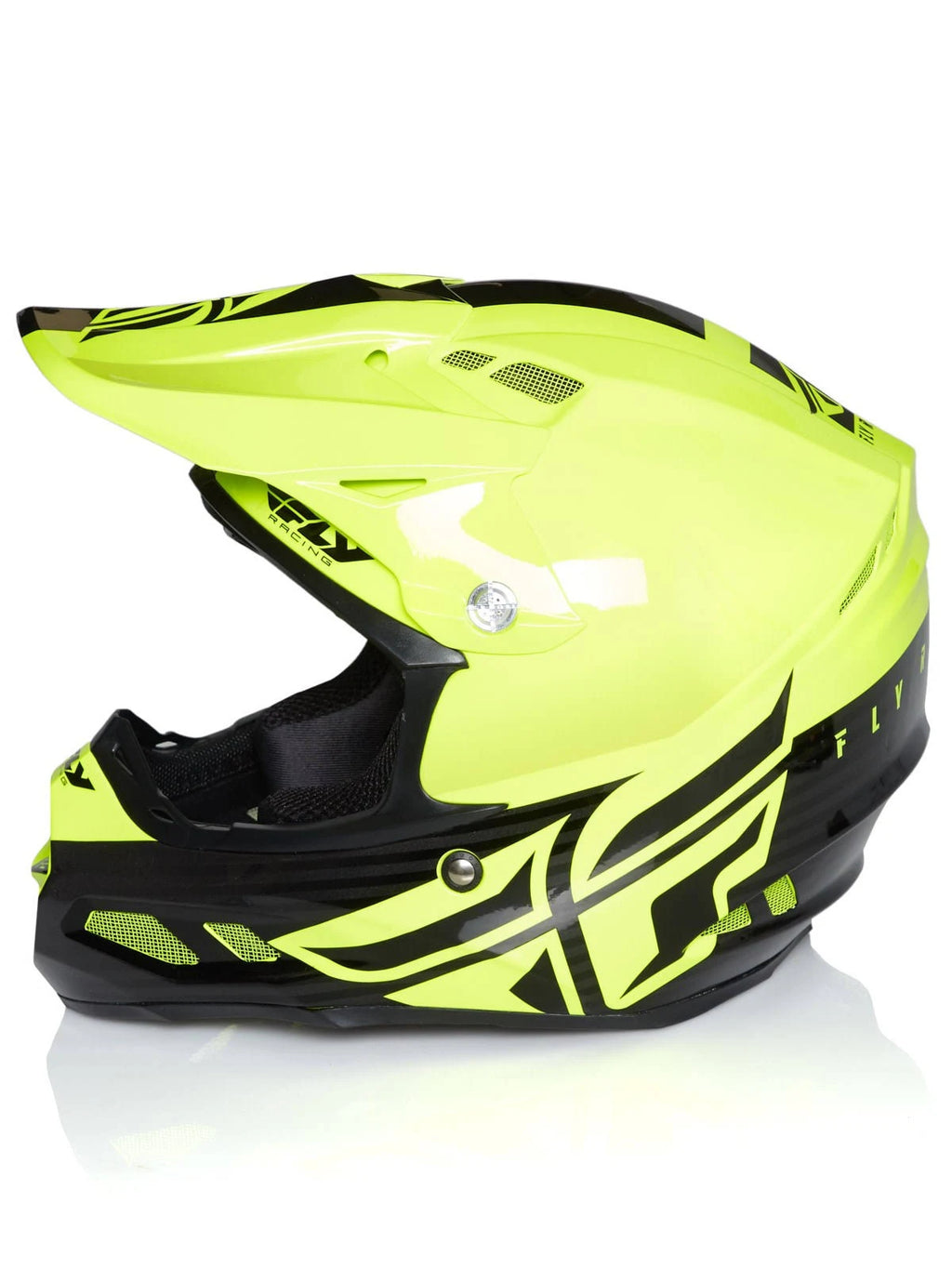 Hi-Vis Yellow/Black Medium Helmet R5891