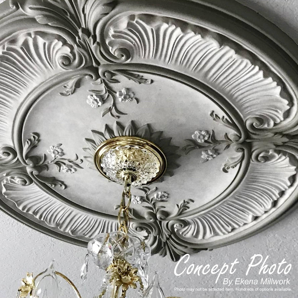 Hand-Painted Ceiling Medallion F5135