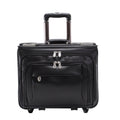 Black Leather Wheeled F7159