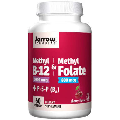 Methyl B-12 & Methyl Folate Cherry 60 Lozenges C2149