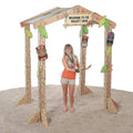Cardboard 3D Tiki Hut I2692