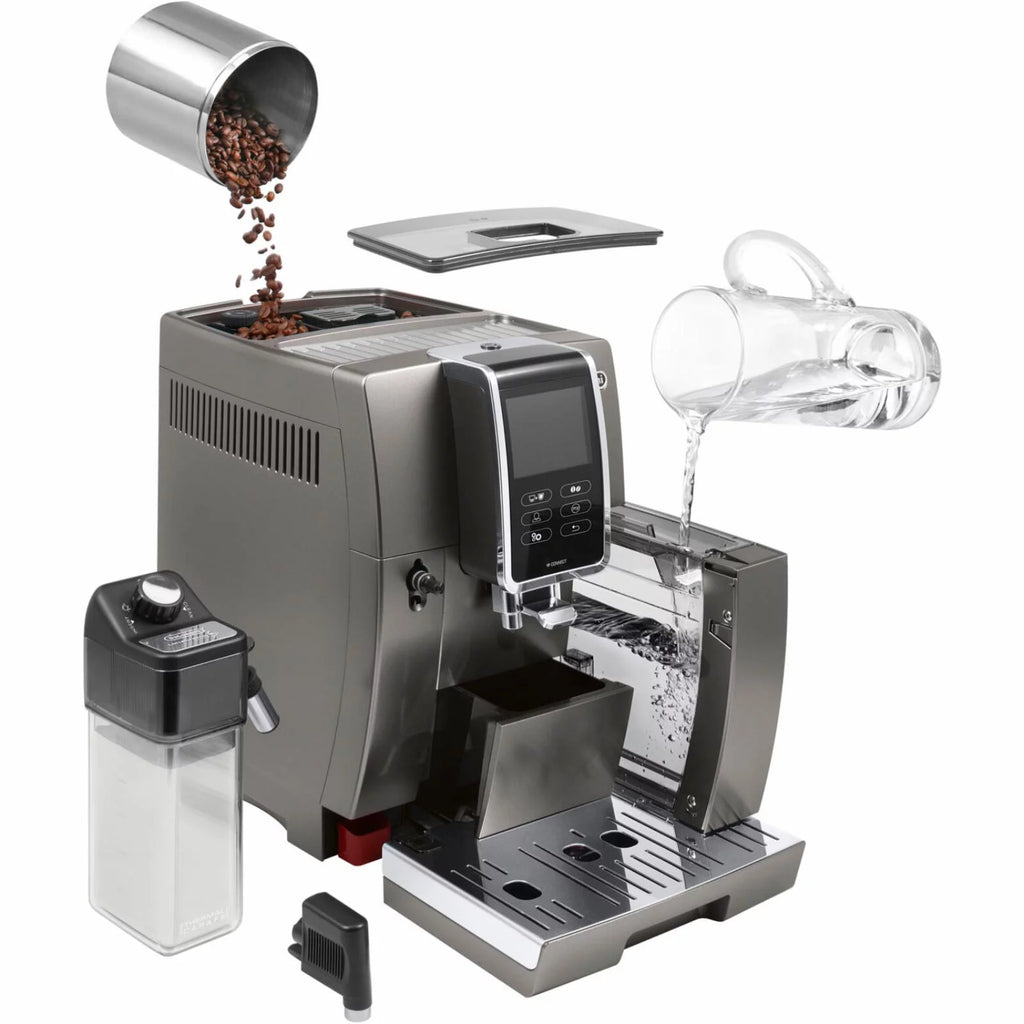 Smart Coffee and Espresso Machine with Automatic Milk Frother D5891