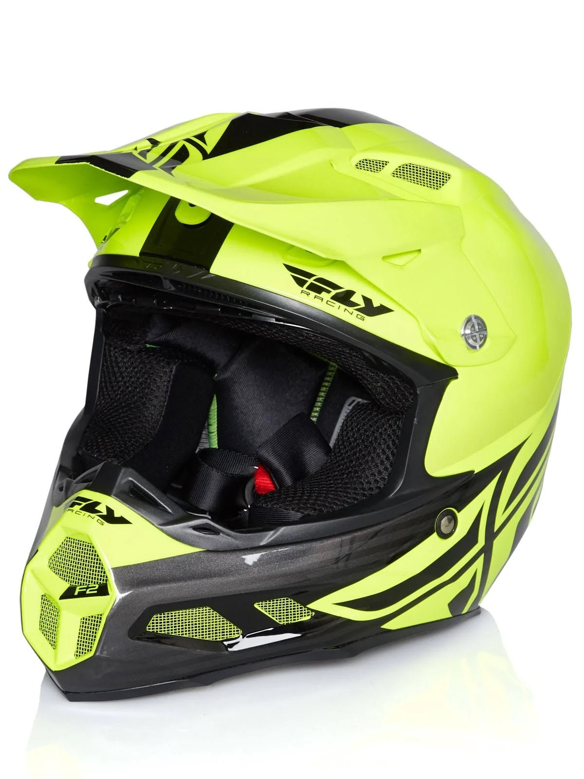 Hi-Vis Yellow/Black Medium Helmet R5891