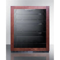 Black Built-in Beverage Center Refrigerator O2490