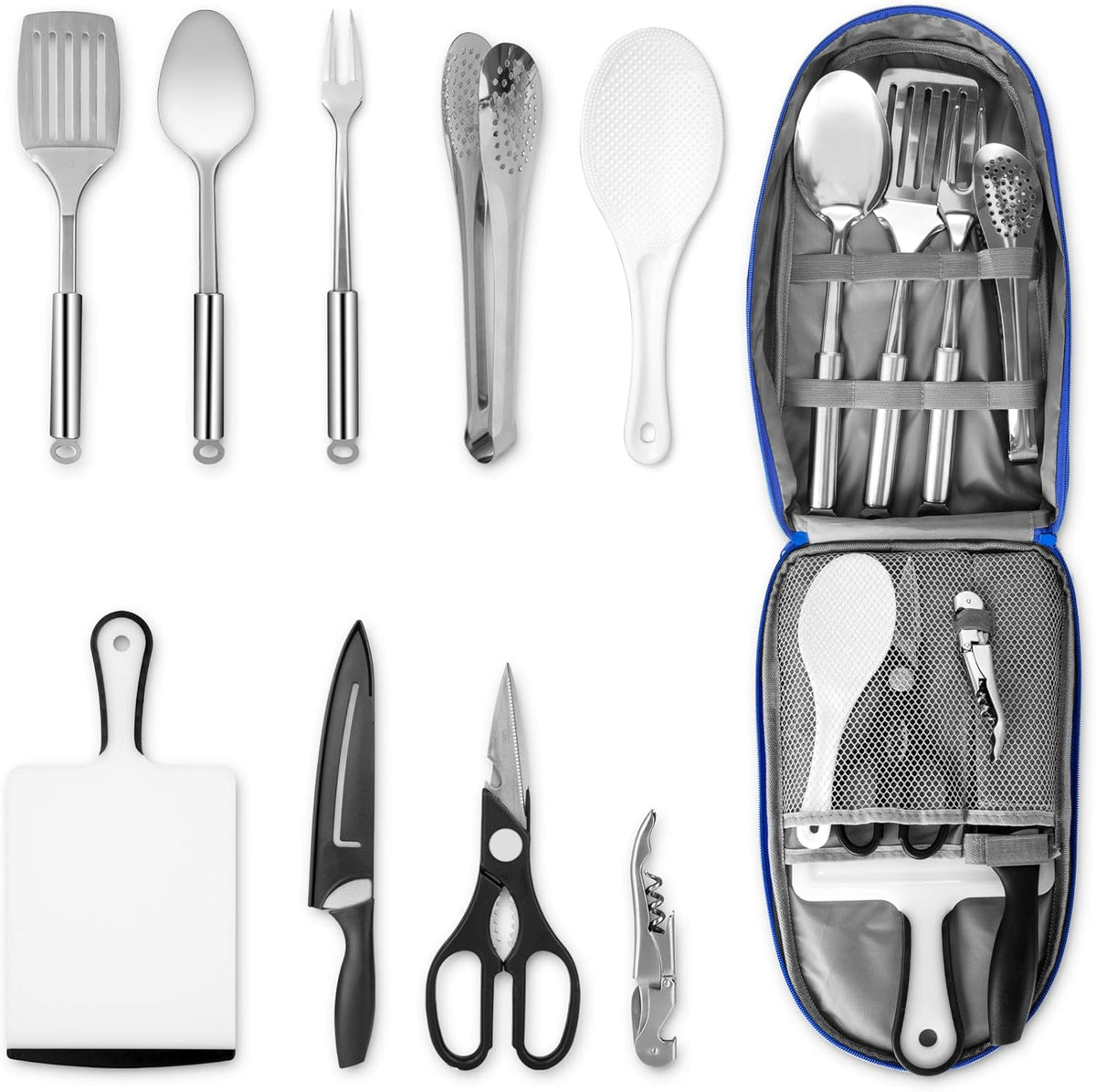 Portable Stainless Steel Camping Utensil Set V24611
