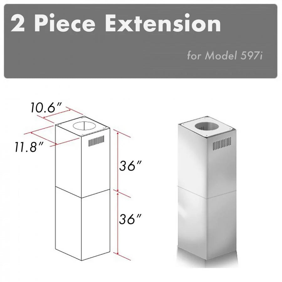 Chimney Extension and Mounting Bracket F384929