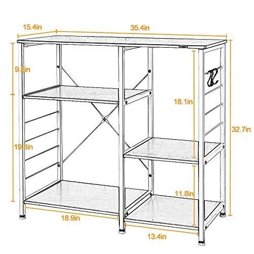 3-Tier Microwave Cart Stand N836039