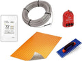 Floor Heating Kit with Programmable Thermostat U261922