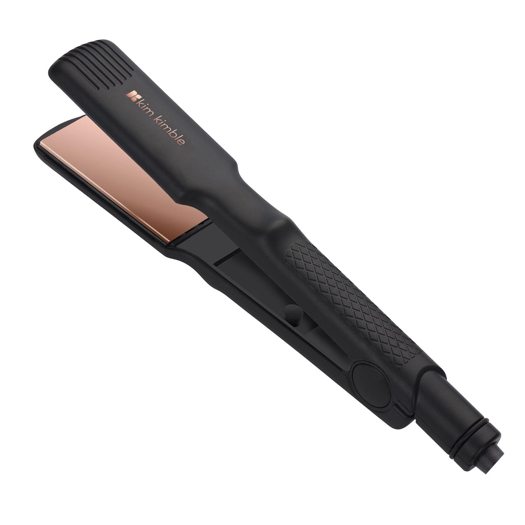 Black 1.5" Ceramic Flat Iron Hair Straightener V6635