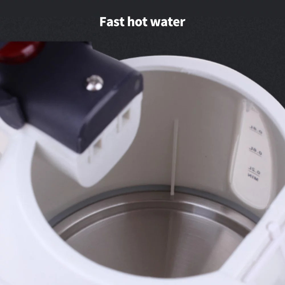 Portable 12V Electric Kettle 1000mL White G6264