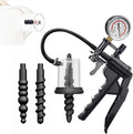 Silicone Anal Plug Vacuum Pump Set with 3 Anal Plugs N205396