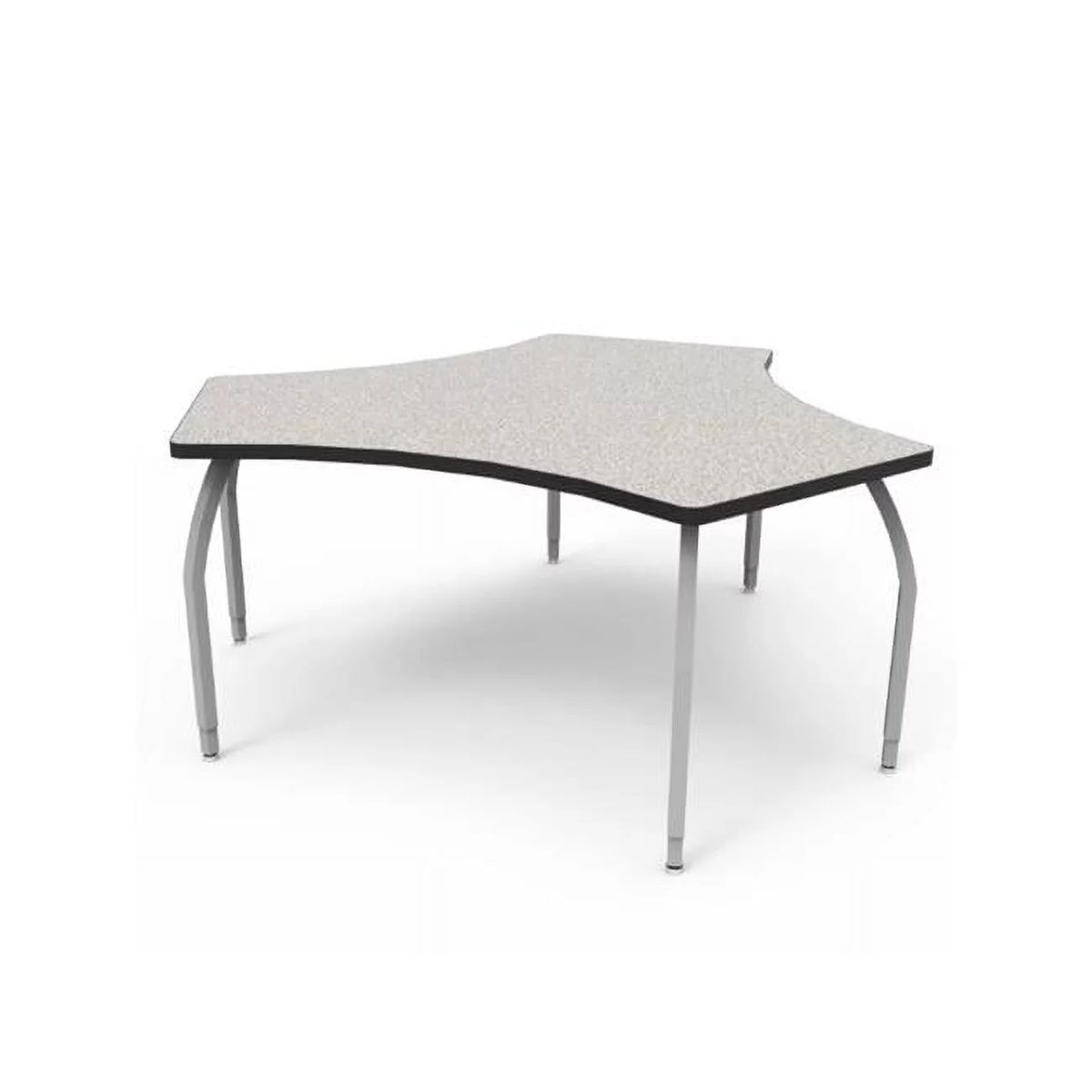 Adjustable Table with Grey Nebula Laminate U189