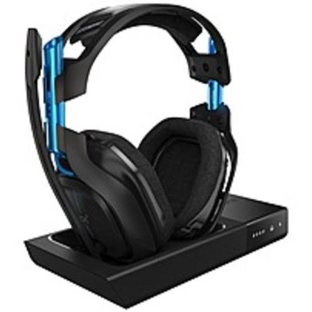 Refurbished Black Blue Wireless Over-the-Ear Headset C359