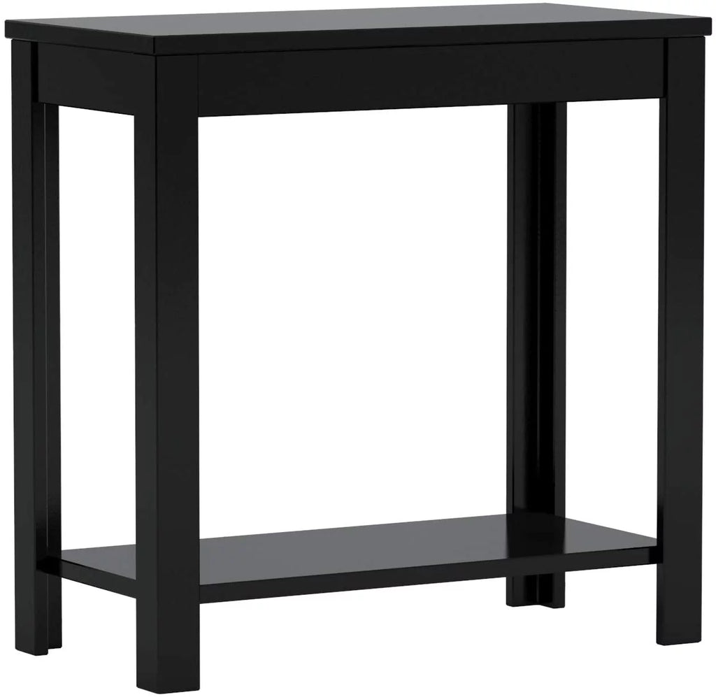 Black Wooden Chairside Table G684