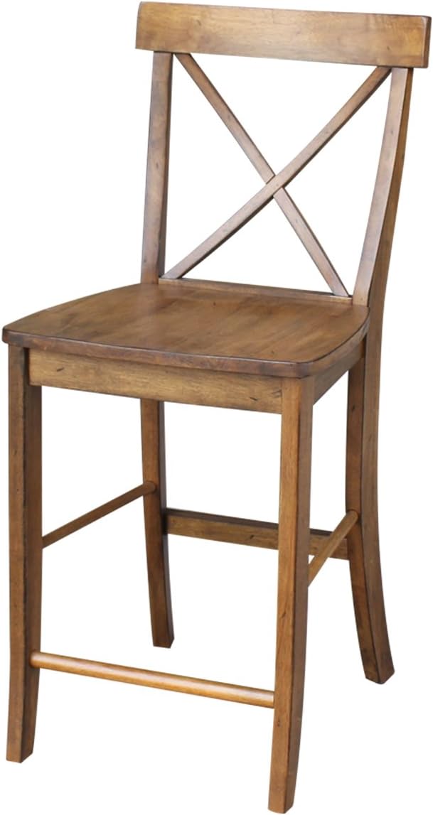 24 inch Pecan Barstool I636103