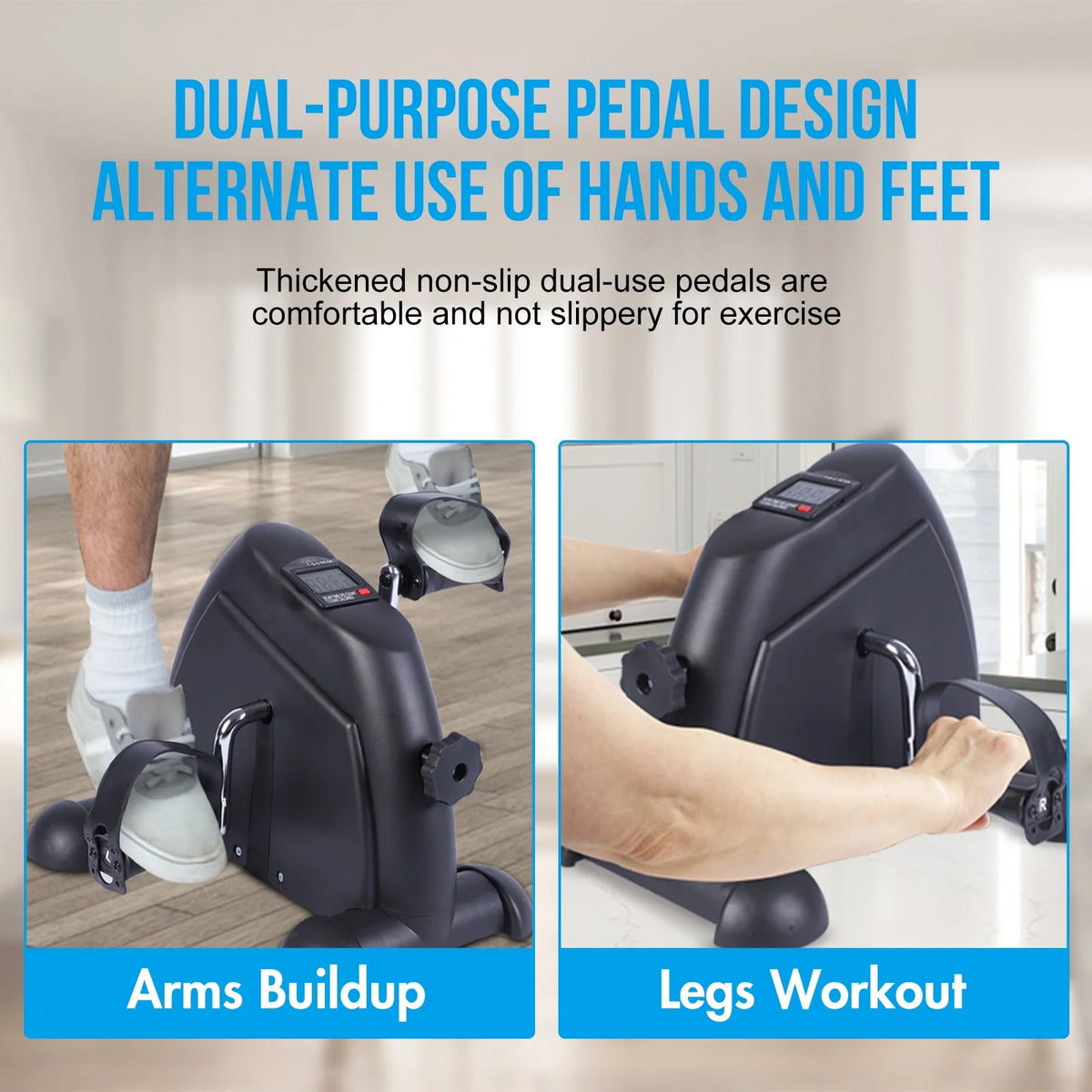 Mini Multi-Functional Stepper Exercise Bike with LCD Screen E294