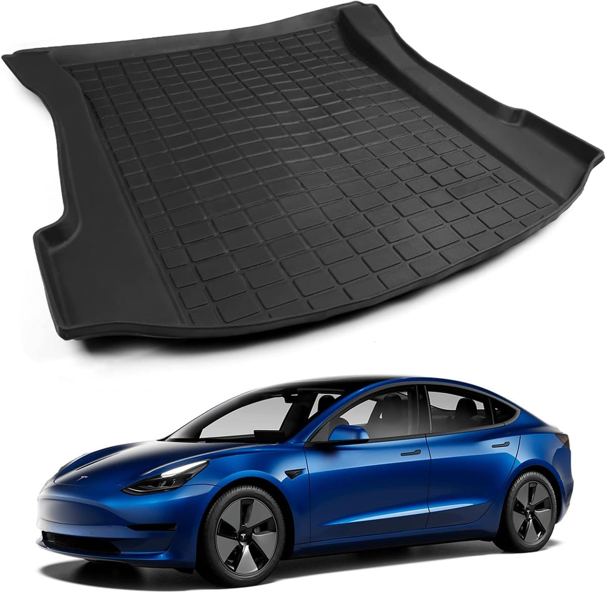 All Weather Front Trunk Cargo Liner Floor Mats Set of 6 M84587