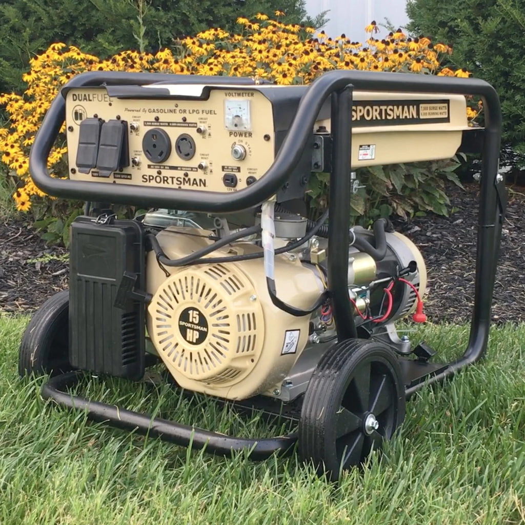 7500 Watt Dual Fuel Generator G448691