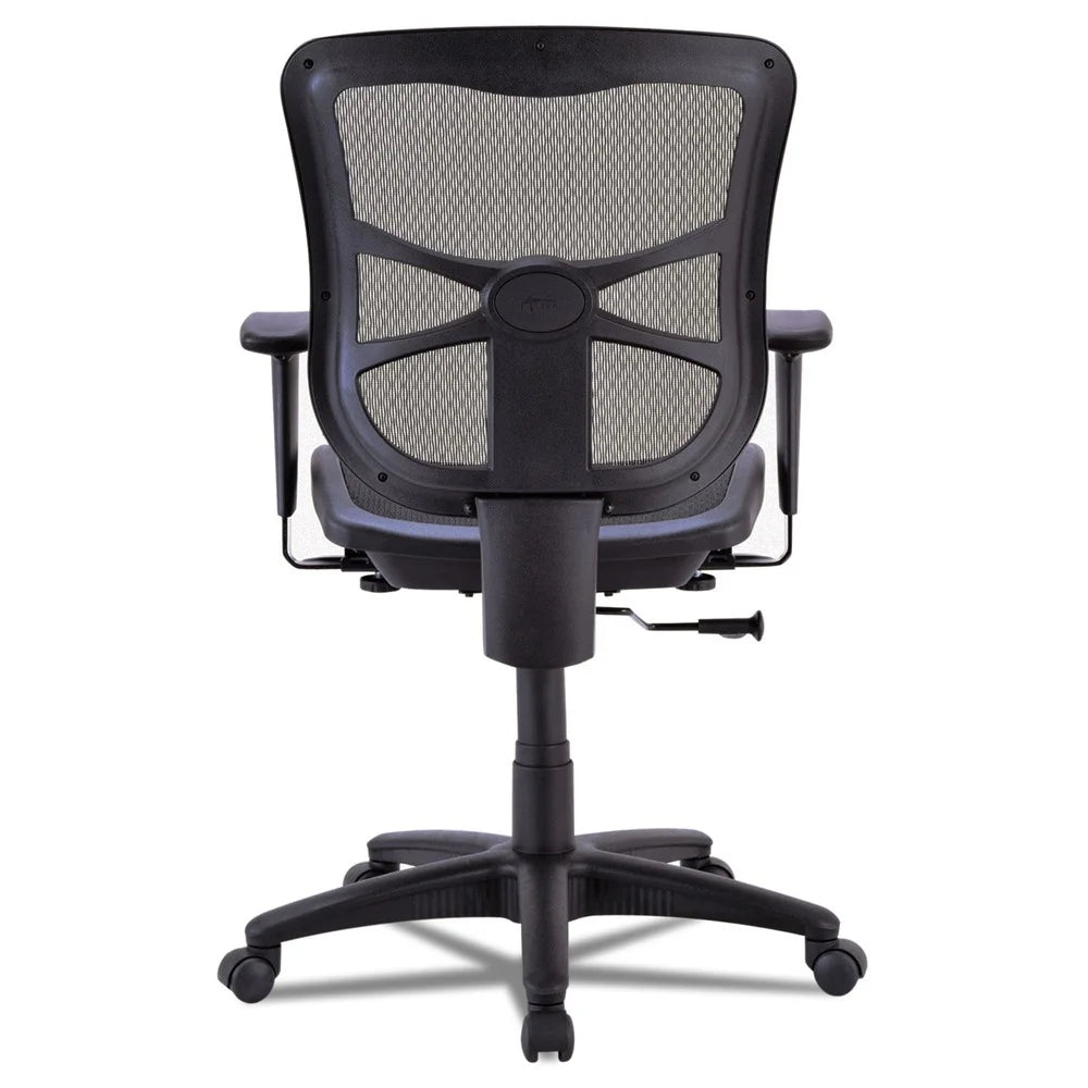 Black Mesh Mid-Back Swivel Tilt Chair R63494