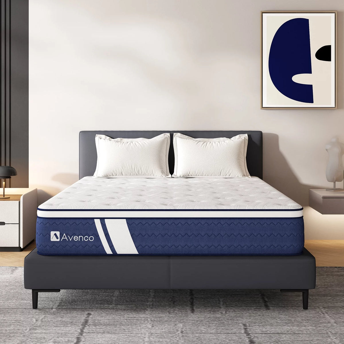 12" Gel Memory Foam and Pocket Spring Hybrid Queen Mattress X258245