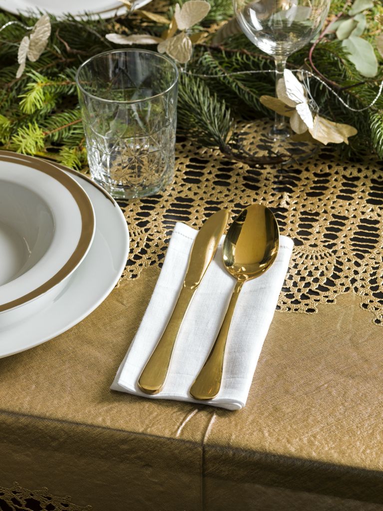 Gold 24pcs Cutlery Set A736