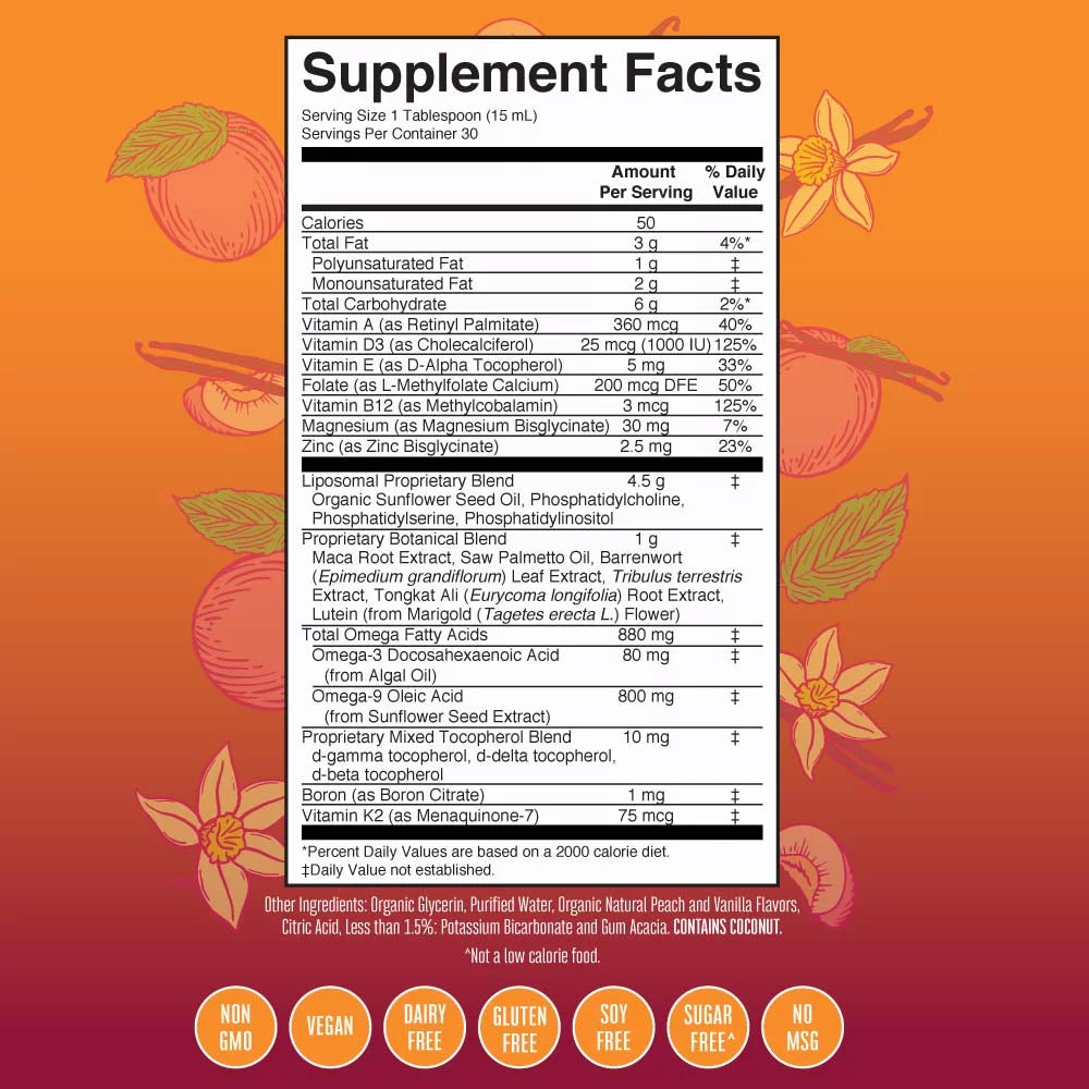 Liposomal Multivitamin for Men 40+ 15.22 fl oz X498487