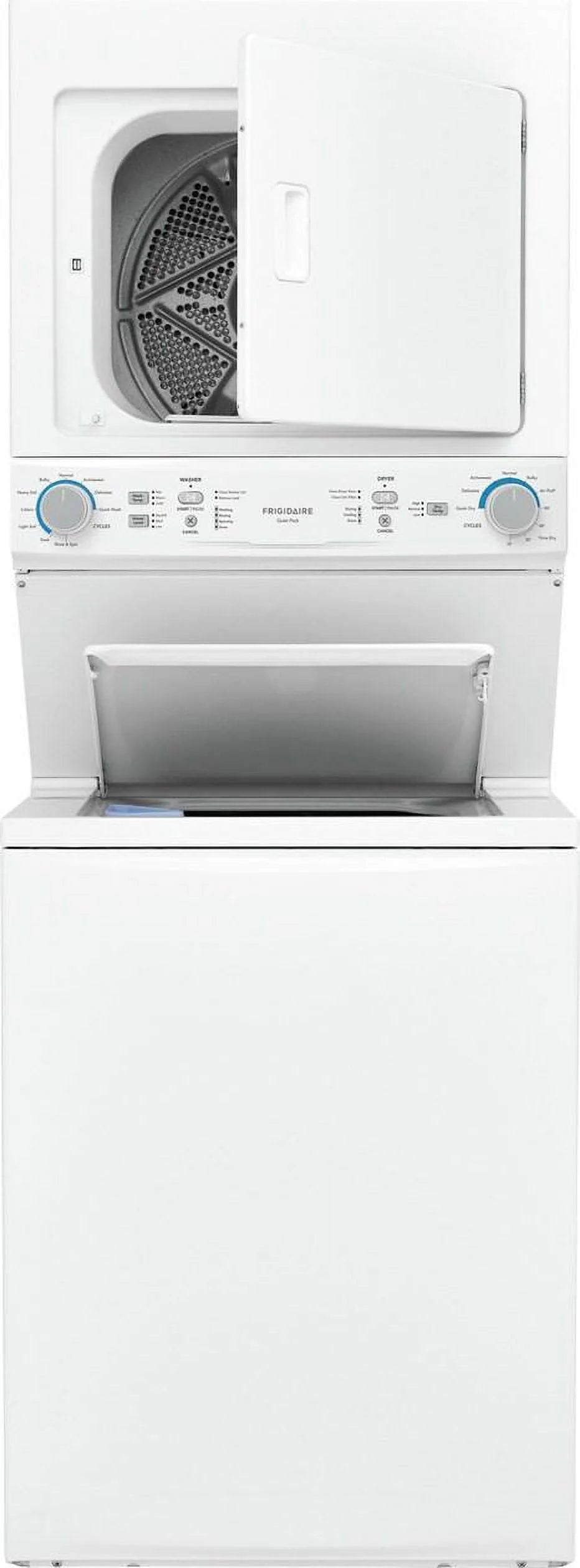 Electric Washer Dryer Laundry Center White F10155