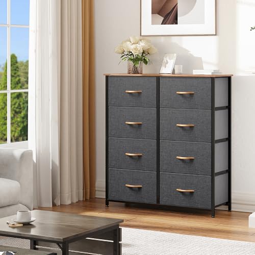 Fabric Dresser with 8 Drawers E676279