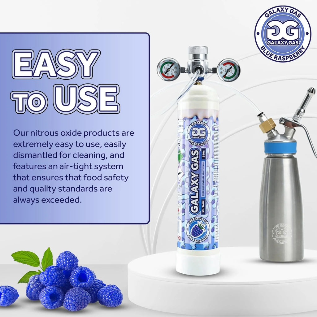 Blue Raspberry Whipped Cream Dispenser Tank 580 Gram H843