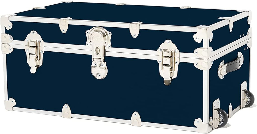 Large Storage Trunk with Mounted Wheels 32x18x14 Slate J753220