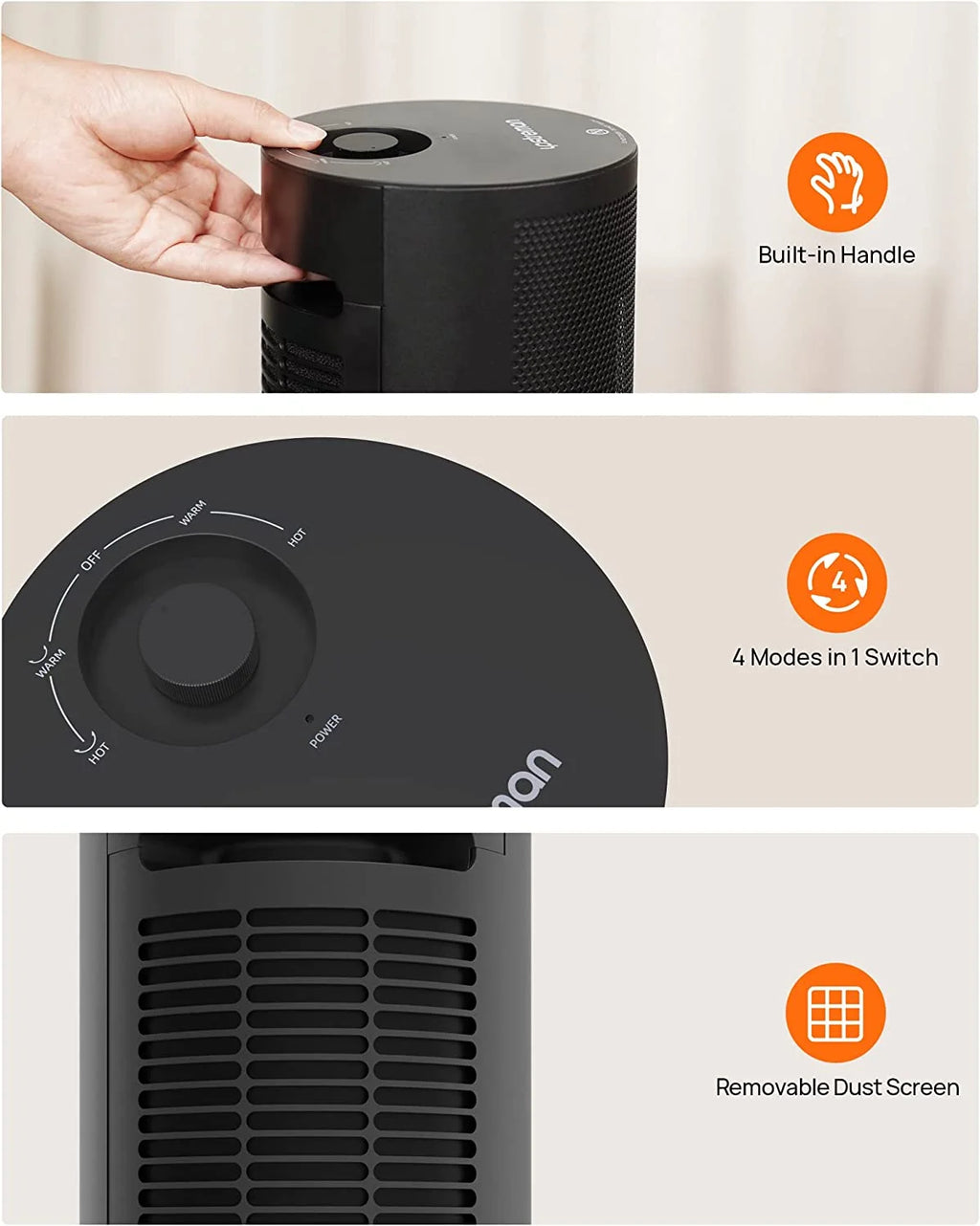 1500W Indoor Space Heater S446