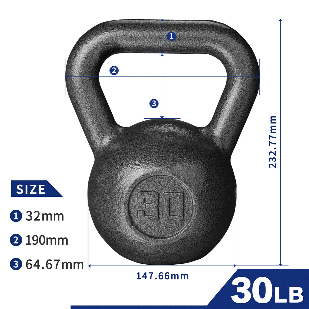 25lb Casting Iron Kettlebell G289