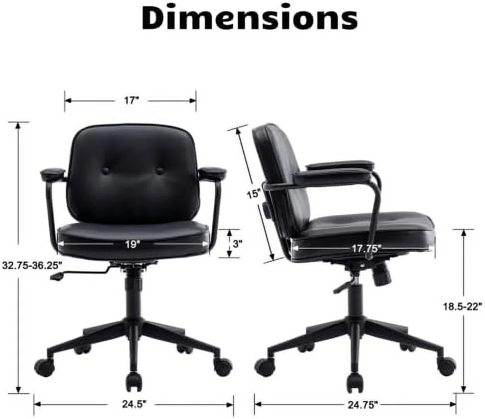 Beige Linen Fabric Armless Office Chair with Wheels D5164