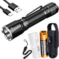 3100 Lumen Tactical Flashlight with Rechargeable Battery N763