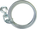Steel Core Winch Cable with Swivel Hook 3/8 Inch x 75 Foot H322
