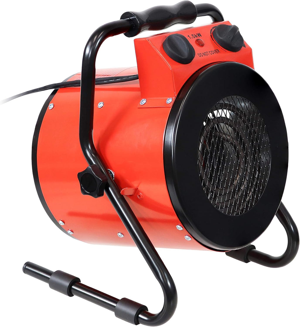 Portable Electric Space Heater with Carrying Handle 1500W L614