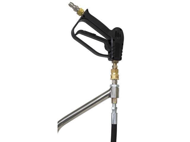 20x22 Stainless Steel Undercarriage Cleaner with Trigger-Lock Gun J702501
